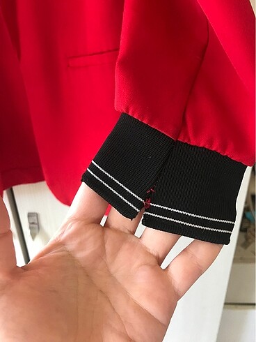 m Beden kırmızı Renk Blazer ceket
