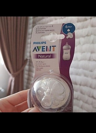 Philips avent naturel biberon emziği y kesik uç +6