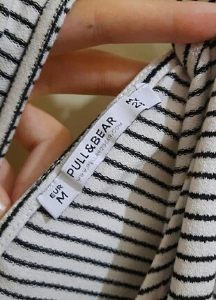 Pull and Bear Pull&Bear Çizgili Elbise