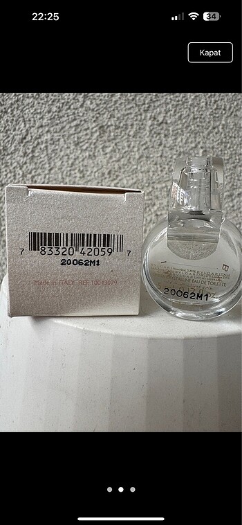 Bvlgari BVLGARI Omnia Crystalline Parfüm - Eau De Toilette 5 ml