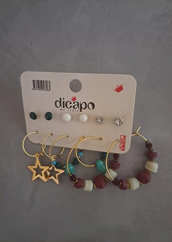 Bohem Çok Renkli Boncuklu Kadın Küpeleri - Görsel 2