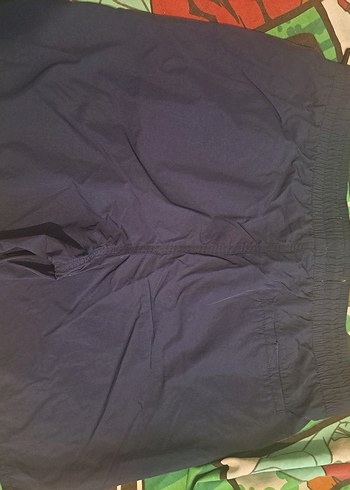 New Balance Lacivert Cep Fermuarlı Erkek Şort - Görsel 3