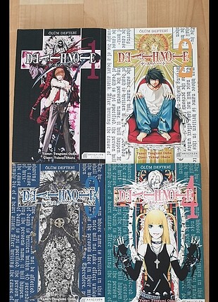 Death note (1-4+6. Cilt)