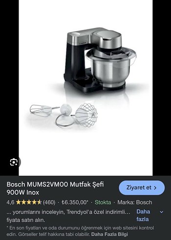 Bosch Bosch Siyah-Gri Mutfak Mikseri