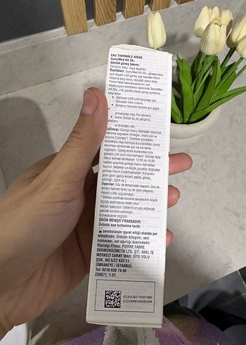 Avène Sunsimed SPF 50+ Yüz Güneş Koruyucu 80ml - Görsel 2