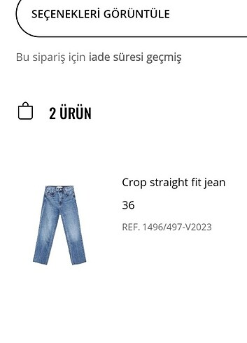 Stradivarius straight fit jean