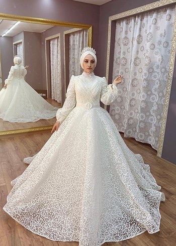 Tesettür Gelinlik - Görsel 2