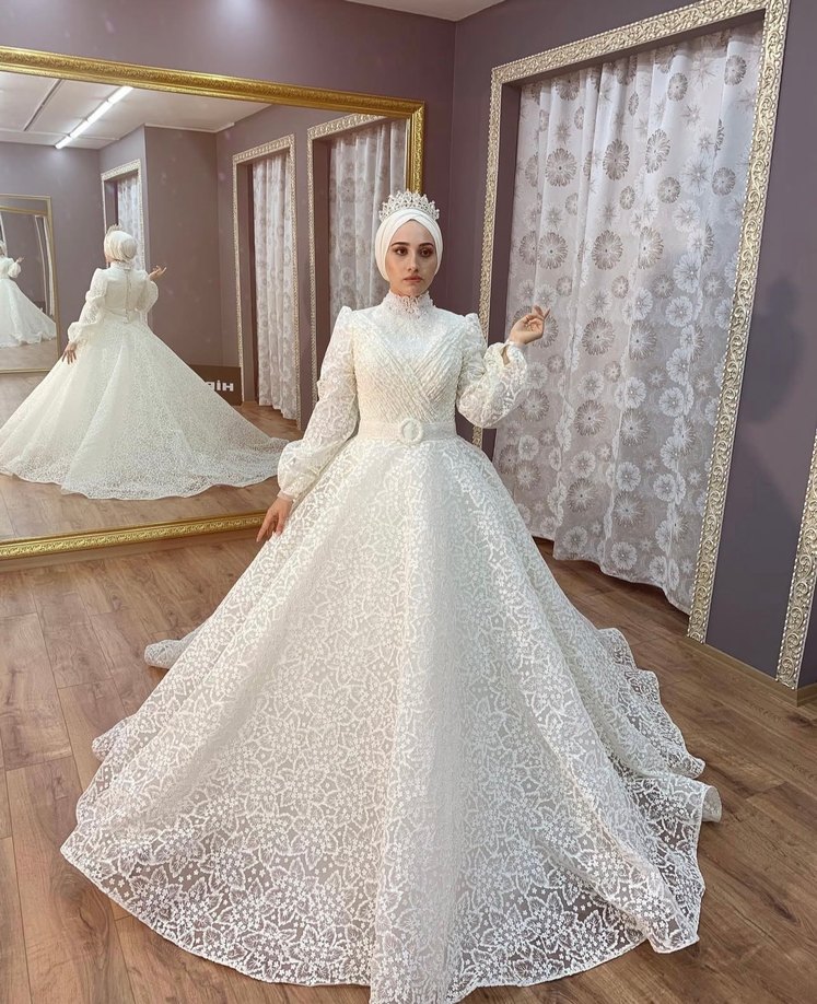 Tesettür Gelinlik - Görsel 2