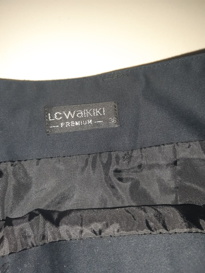 Siyah Midi Kalem Etek - Görsel 3