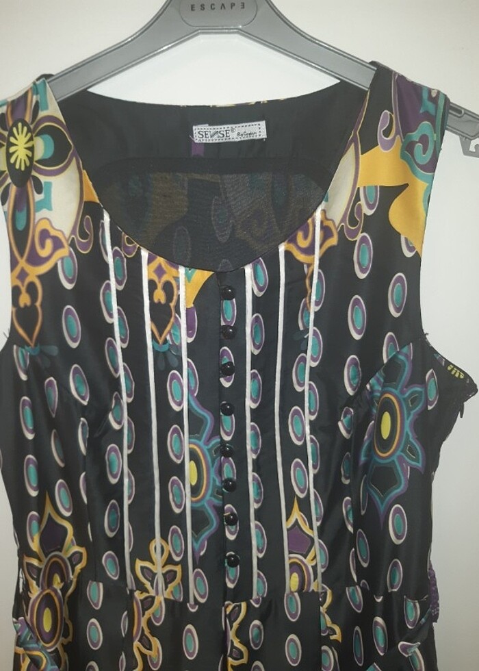 Saten elbise  - Görsel 3