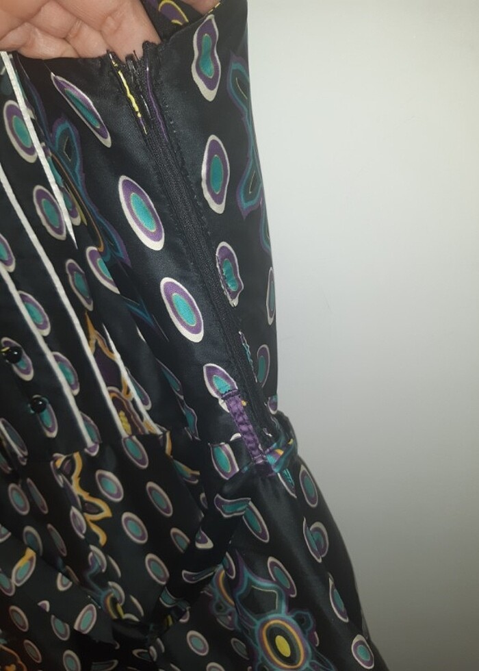 Saten elbise  - Görsel 4