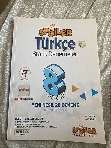 8.sinif test kitabi