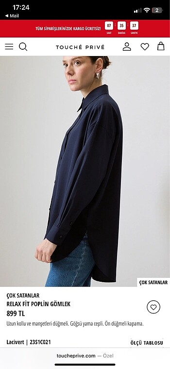 Touche gomlek - Görsel 5