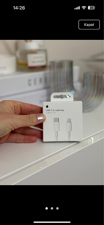 Apple orjinal garantili kablo