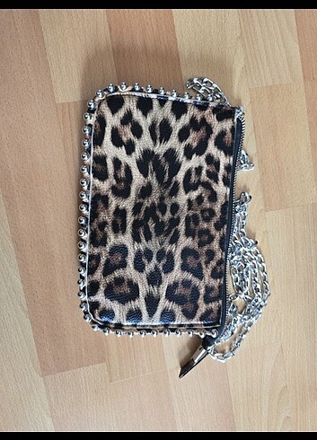 Zara Leopar çanta 