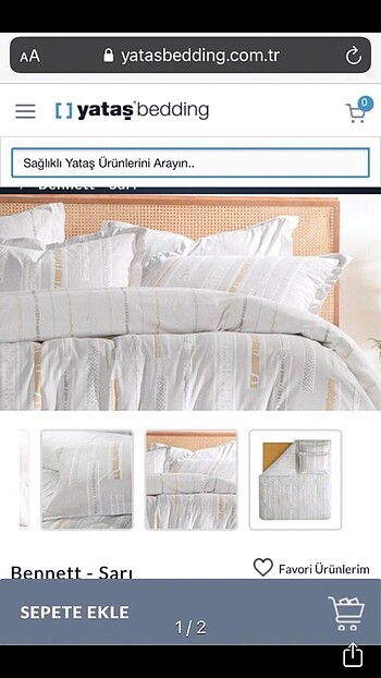 Yataş bennett çift kişilik nevresim takımı