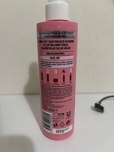 Elidor Elidor Saç Kurtarıcı Sprey Ultra Işıltı Yoğun Parlaklık 200 ml h