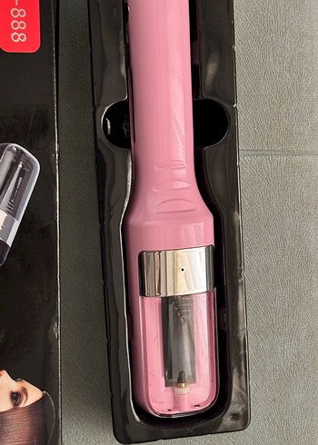 Beden Renk Pembe Kablosuz Saç Ucu Kesme Makinesi AW-888