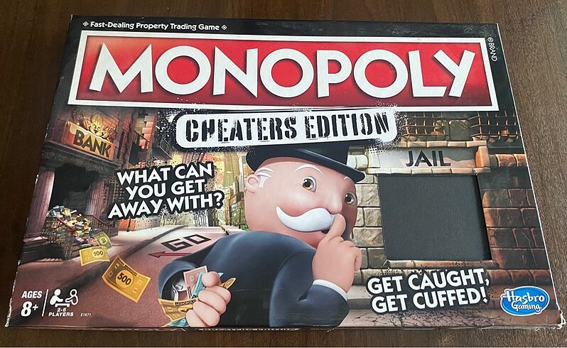 Beden Renk Monopoly Cheaters Edition İngilizce