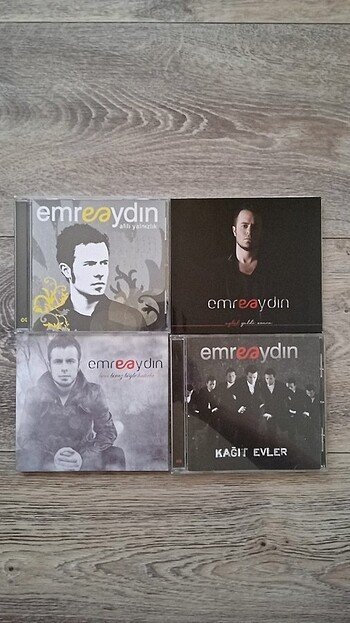 4 Adet Orijinal Emre Aydın Albümü