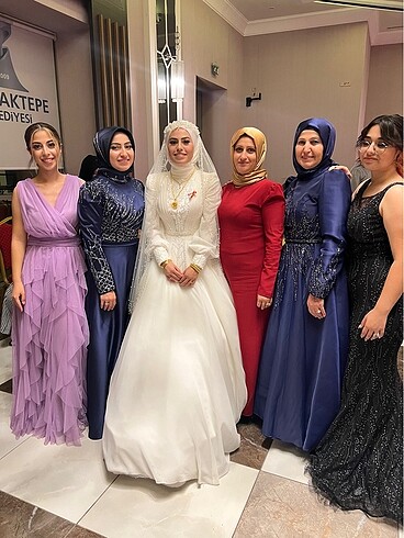 Diğer Morcivert tesettür abiye