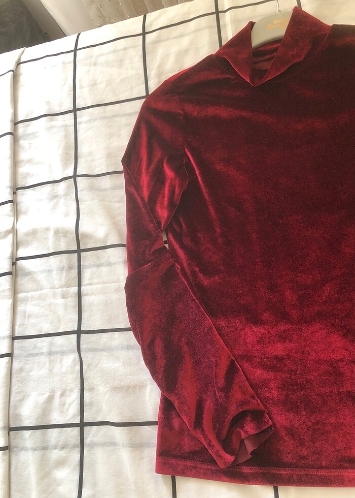 Bluz kadife - Görsel 2