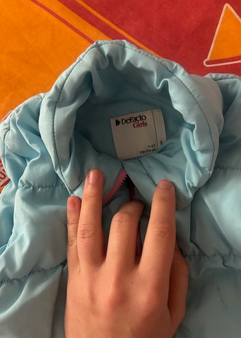 Kız Çocuk Fermuarlı Yelek - Görsel 2