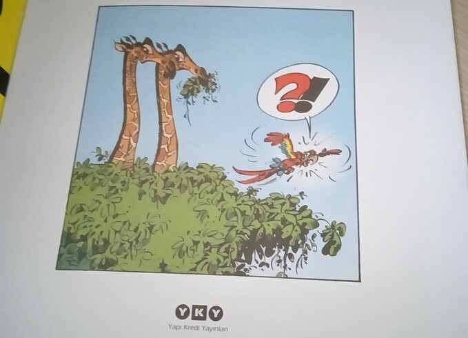 Üretimi bitmiş Marsupilami çizgi romanı