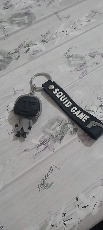 Squid game anahtarlık