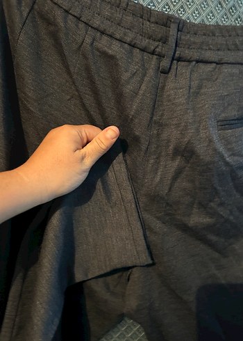 xxl Beden gri Renk Vakko Erkek Trikomsu Pantolon