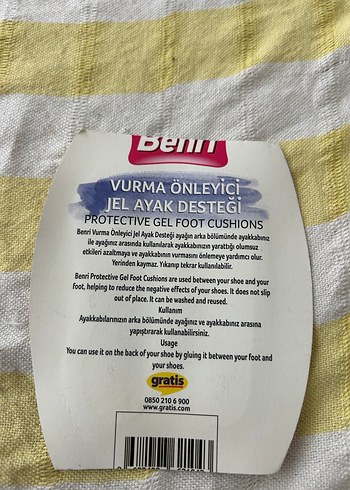 diğer Beden beyaz Renk Benri vurma önleyici şeffaf bant