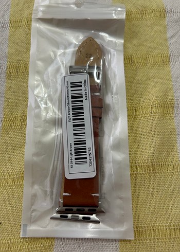 Taba Erkek Apple Watch Saat Kayışı - Görsel 3