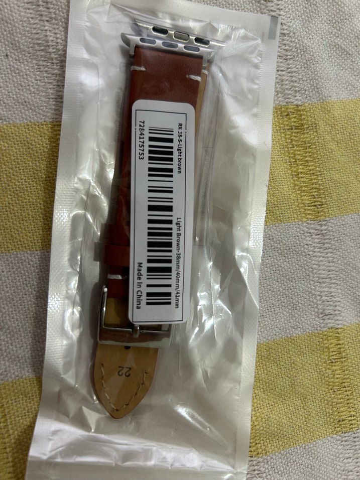 Taba Erkek Apple Watch Saat Kayışı - Görsel 2