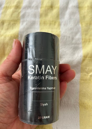 SMAY Siyah Keratin Fiber - Görsel 2
