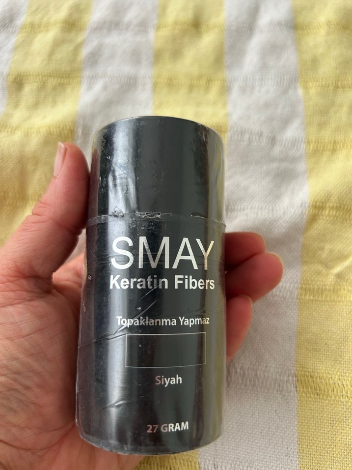 SMAY Siyah Keratin Fiber - Görsel 2