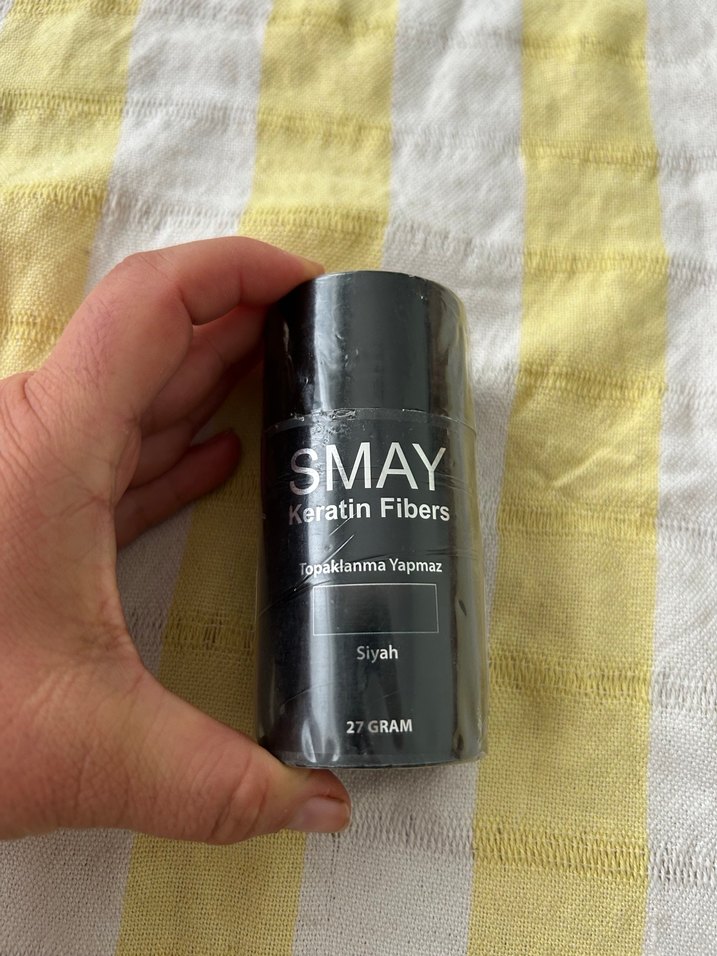 SMAY Siyah Keratin Fiber - Görsel 4