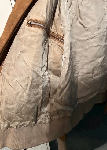 Vintage güderi mont - Görsel 9