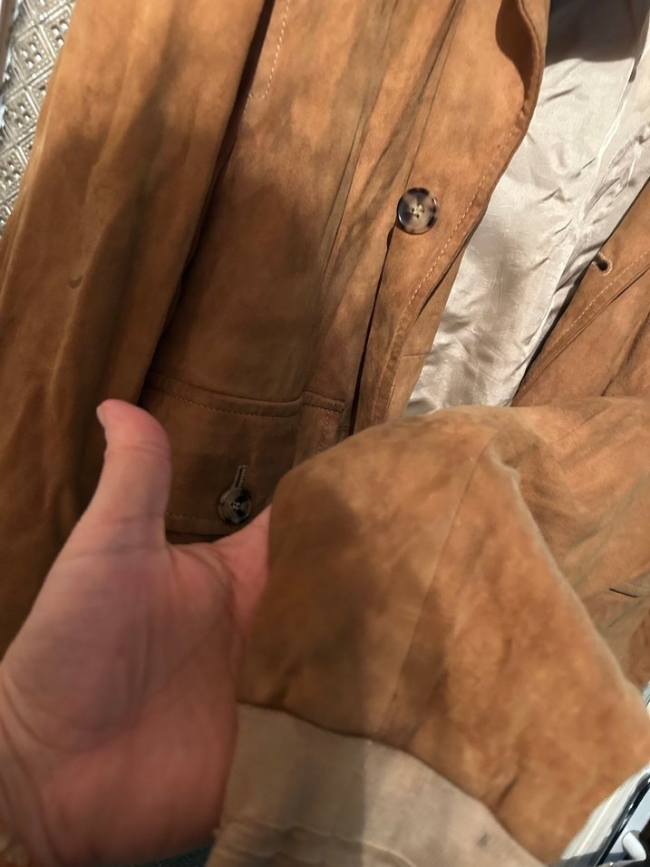 Vintage güderi mont - Görsel 5