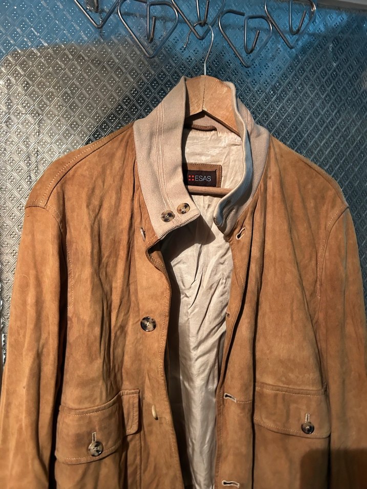 Vintage güderi mont - Görsel 2