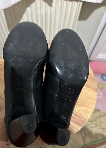 İnci Siyah Kadın Klasik Topuklu Ayakkabı - Görsel 5