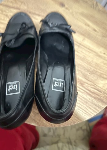 İnci Siyah Kadın Klasik Topuklu Ayakkabı - Görsel 11