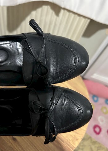 İnci Siyah Kadın Klasik Topuklu Ayakkabı - Görsel 8