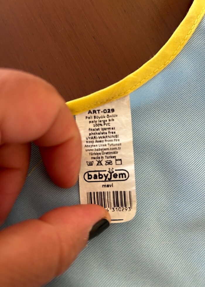 Babyjem Bebek Mama Önlüğü - Görsel 5