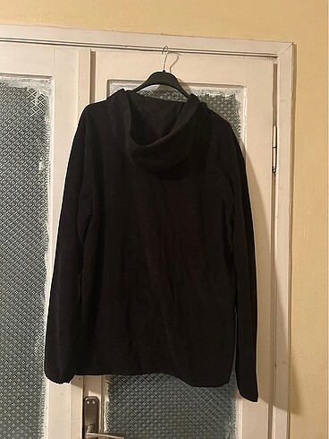 xl Beden siyah Renk Defacto Polar Erkek Kapşonlu Sweat