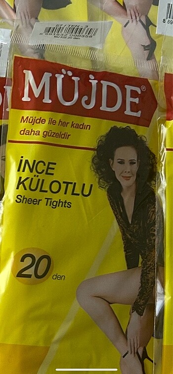 Müjde ten çorap