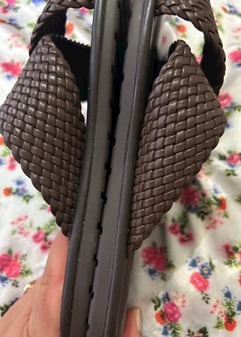 Zara deri sandalet - Görsel 7