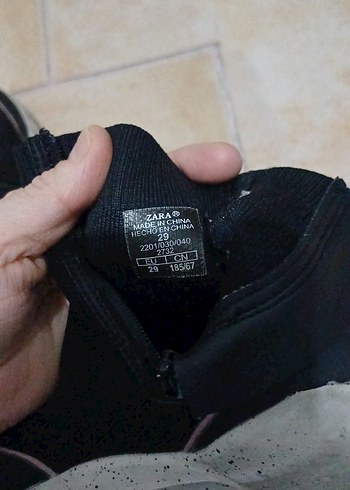 Zara Siyah Elastik Topuklu Sneakers - Görsel 7