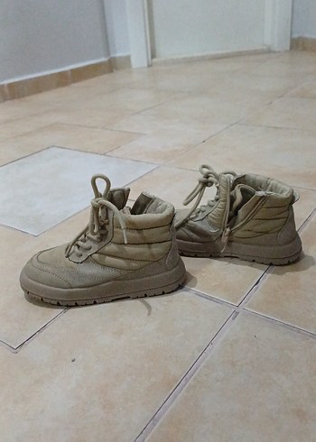 Zara Erkek Çocuk Bej Kamuflaj Desenli Bot - Görsel 3