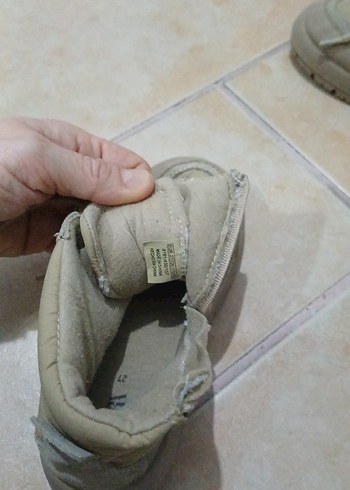 Zara Erkek Çocuk Bej Kamuflaj Desenli Bot - Görsel 4