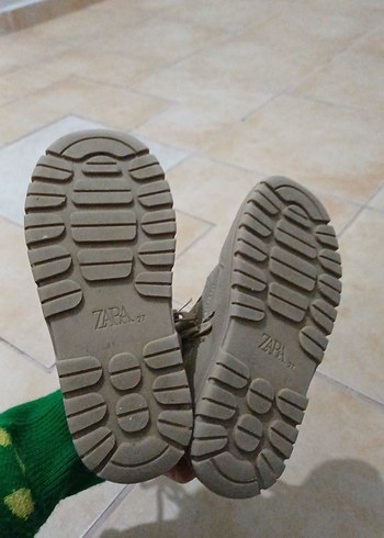 Zara Erkek Çocuk Bej Kamuflaj Desenli Bot - Görsel 5